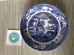 One Spode Blue Italian Pasta Bowl White Porcelain 8.5" 23 Cm Made/england. Fixed Price $29.99.
