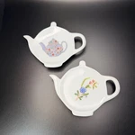 Bia Cordon Bleu Teapot Bag Holders Set Of 2 Floral White Porcelain One Size. Fixed Price $14.99.