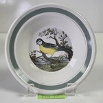 Portmeirion Birds Of Britain Rim Cereal Bowl Green Band Blue Tit. Fixed Price $24.99.