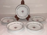 2 Pc Royal Swirl Berry Sauce Pasta Bowls 5.5" X 1.5" Fine China Porcelain Japan. Fixed Price $5.30.