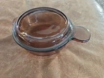 Corning Vision Ware Pyrex Grab-it Bowl V-150-B Glass With Lid P-150-C Amber. Fixed Price $29.95.