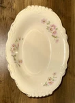 Homer Laughlin Virginia Rose Serving Platter Bowl L52N8. Fixed Price $12.00.