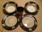 Pfaltzgraff Everyday Dishes 5 Pieces Taos. Fixed Price $16.00.