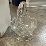 Grape Bowl Block 24% Full Lead Crystal Hand Crafted. Fixed Price $40.00.