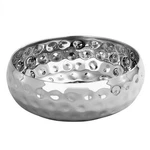 Leeber 72593 Elegance Bolt Hammered 11 In. Round Stainless Steel Serving Bowl. Fixed Price $51.18.