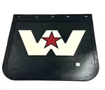 Western Star Semi Truck 18" X 16" Rubber Front Fender Mud Flaps - Set Of 2. Fixed Price $224.99.