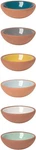 Now Designs Terracotta Pinch Bowl Set, Soy Sauce Dish, Of 6, 1 Oz, Multicolo. Fixed Price $35.72.