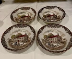 4-VTG Heritage Hall Pennsylvania Fieldstone Cereal/ Berry Bowl England. Fixed Price $22.00.