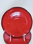 Modigliani Via Condotti Roma Hand Made Italian Pottery Salad Plate 8.5. Fixed Price $12.00.