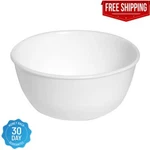 Corelle Winter Frost White, Round Dinner Bowl, 28-OZ New. Fixed Price $10.57.