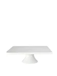 Bia Cordon Bleu 11-INCH By 3-3/4-INCH Porcelain Square Cake Stand, White. Fixed Price $47.42.
