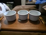 Bia Cordon Bleu 16 Oz Vtg Set Of 3 Ramiken Bowls Mcm White Porcelain Brazil Euc. Fixed Price $29.99.