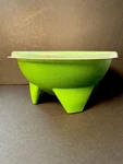American Maid Green Dip Bowl Lid 45OZ 8 Plastic Serving Made Usa. Fixed Price $24.99.