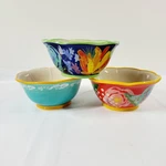 Pioneer Woman Celia Floral Bowl 6" Cereal Soup Lot Of 3. Fixed Price $19.98.