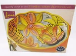Lanai Clay Pineapple Chip & Dip Bowl Set Tropical Flower Hawaiian Party Luau. Fixed Price $58.77.