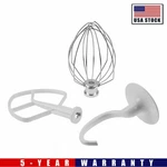 3-PACK K5AB Beater K5AWW Whisk K5ADH Hook For 5QT Bowl Kitchenaid Mixer. Fixed Price $31.69.