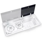 Dometic 9722R Spare Glass Lid Sink Side Combination Unit Replacement 4453001509. Fixed Price $87.83.