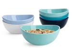 6" Porcelain Bowls 18OZ Set Of For Soup, Cereal & Rice, Microwave Safe. Fixed Price $19.00.