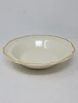 Mikasa Garden Club EC400 Serving Bowl 9.75" Speckled With Tan Gold Rim. Fixed Price $24.99.