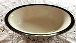 Carico Fine China Mystique Platinum Trim Oval Vegetable Bowl, Japan. Euc. Fixed Price $16.00.