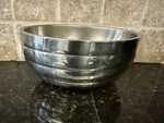 Vtg Vollrath 46566 Oval Double Wall Stainless Steel Ribbed Mixing Bowl 8/12". Fixed Price $29.99.