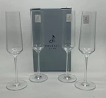 Schott Zwiesel Pure Tritan Crystal Champagne Flute Glass, 7.1 Oz Set Of 4 New. Fixed Price $49.99.