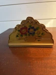 Mcm Vtg Wood Napkin /envelope Holder Farmhouse Cottage Core Country Holland. Fixed Price $10.00.