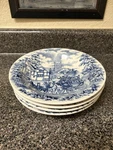 Vintage Oxford Stagecoach Soup Bowls Made Brazil Set Of 4. Fixed Price $35.00.