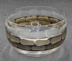 Glass Michael Wainwright Bowl Truro Pattern. Fixed Price $24.99.