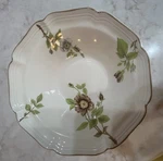 Vintage 1963 Sangostone White Apple Blossom 3463 2.5 X D Serving Bowl. Fixed Price $24.00.