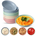 Oz Small Dipping Bowls 24 Pack Bulk Unbreakable Wheat Straw Soy Sauce Dish. Fixed Price $21.63.