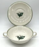 Vintage Frederik Lunning Lily Of The Valley Coup Bowl With Underplate 4 Oz. Fixed Price $30.00.