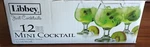 Libbey Mini Cocktail GLASSES-5.5 Oz.-set Of 12-NEW Orig Open Box. Fixed Price $29.00.