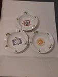 3 Jill Butler's The Olive Branch Collection 10" Vegetable Pasta Serving Bowl. Fixed Price $35.00.