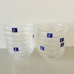 Luminarc Stackable Bowls Lot Of 12 Clear Dessert 4.5" Bloomingdales New. Fixed Price $34.99.