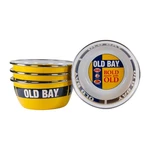 Golden Rabbit Enamelware Salad Bowls, 24 Ounce, Bay, Set Of. Fixed Price $73.25.