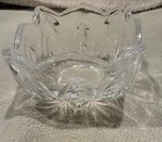 Crystal Glass Square Bowl Godinger Shannon Serenade Collection. Fixed Price $20.00.