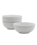 Fitz And Floyd Everyday Whiteware Cereal Bowl 4 Piece Set. Fixed Price $39.99.