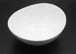 Crate & Barrel Bret Bortner White Serving Bowl Oblong Dishwasher Microwave Safe. Fixed Price $24.97.