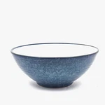 Sango Jewel Blue Cereal/soup Stoneware 6 3/4" Speckled Bowls. Fixed Price $5.59.