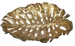 Michael Aram New Leaves Monstera Cast Faux Gold Centerpiece 21.5" 16" Country. Fixed Price $359.96.