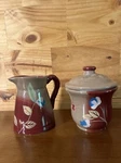 Tracy. The Henna Collection. Creamer And Sugar Bowl With Lid. Set. Fixed Price $15.00.
