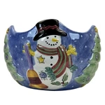 Sango The Sweet Shoppe Christmas Centerpiece Bowl Snowman #0973-165 Sue Lipkin. Fixed Price $17.69.
