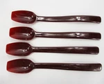 Lot Of Carlisle N4450 Solid Bowl Spoon Burgundy 8" 1/4OZ .25OZ Polycarbonate. Fixed Price $8.99.