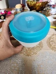 Coolgear Stay Fit, Freeze Small Food Bowl, 4-HOUR Bpa Safe Teal/white. Fixed Price $15.00.