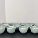 Alessi For Delta Set Of 12 Minimalist Asian Inspired Porcelain Fruit Bowls 5 Oz.. Fixed Price $88.87.