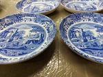 Spode Blue Italian Set Of 8 X 9" Pasta BOWLS---5604---. Fixed Price $159.99.