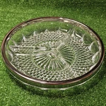 Vintage Pilgrim Silver Plated Relish Dish Divided Serving Bowl William Adams. Fixed Price $17.46.