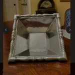Reed & Barton Banister Square 9X9 Silver Plated Serving Bowl AM104. Fixed Price $44.99.