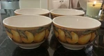 Presidio Rustic Lemon Bowls Set Of 4. Fixed Price $29.99.